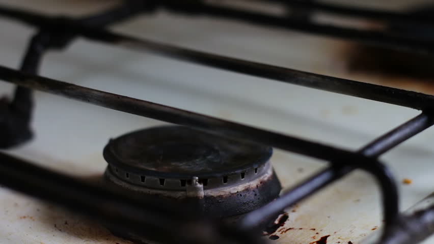 Dirty Stove Top