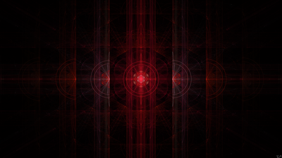 A red laser-built image
